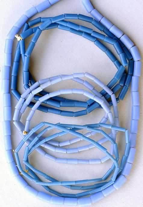 Drawn Venetian Beads