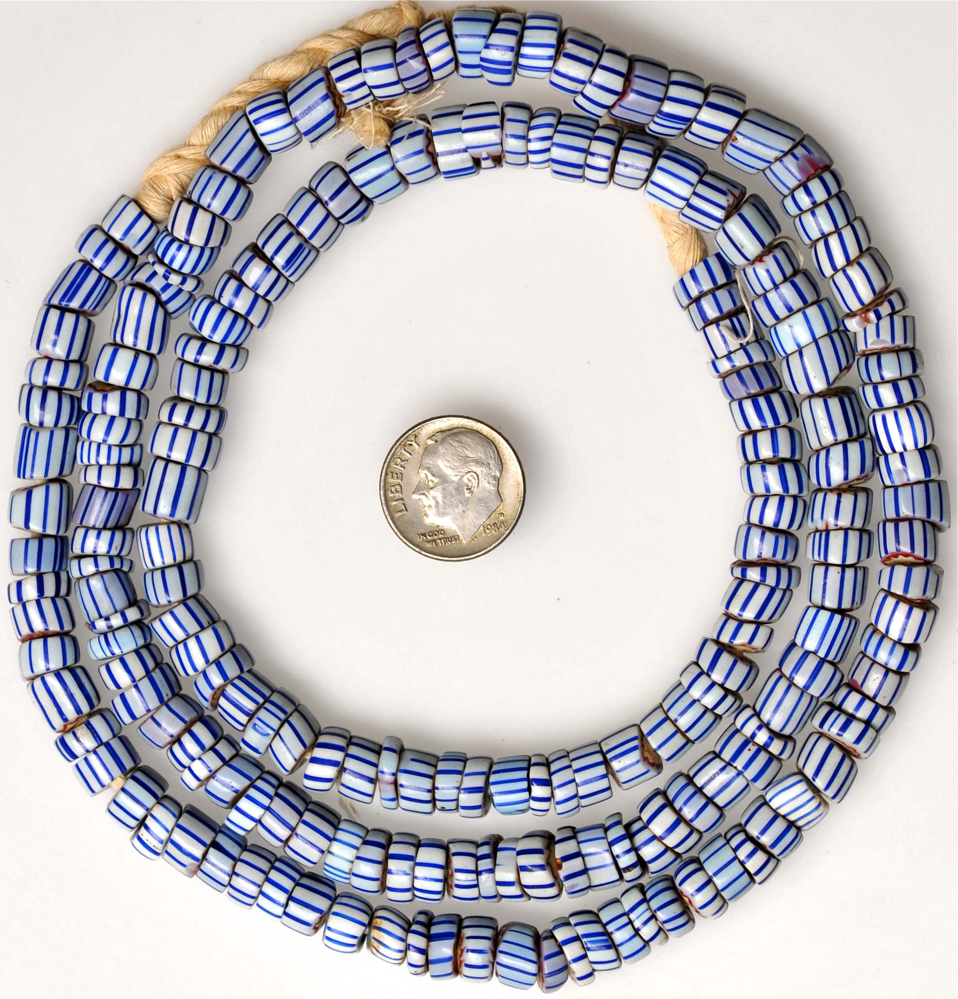 Seven layer chevron cane from the Costantini factory (Murano)