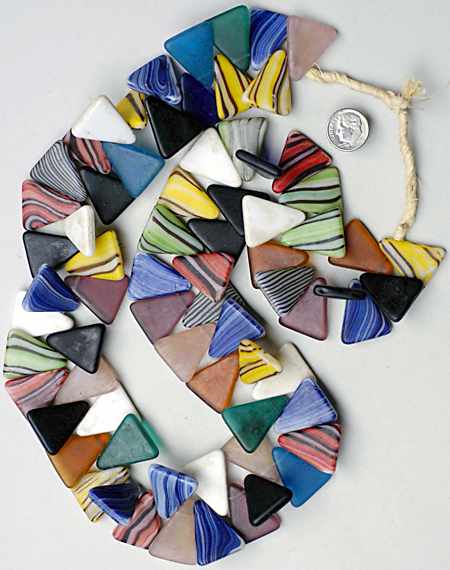 Triangle "wedding beads" 
