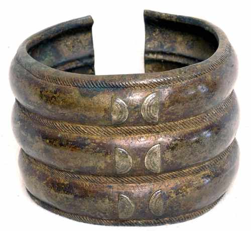 Baule Bronze Bracelet Currency, Ivory Coast