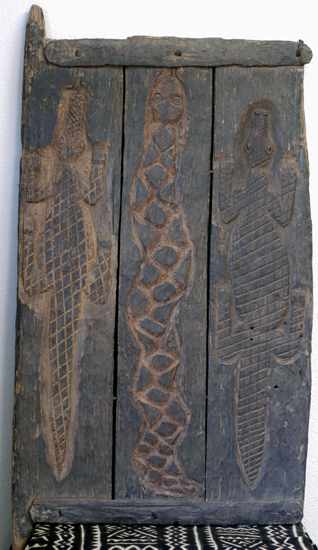 Baulé door, Ivory coast