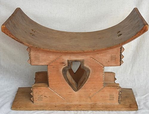 Dogon lock on metal stand, Mali